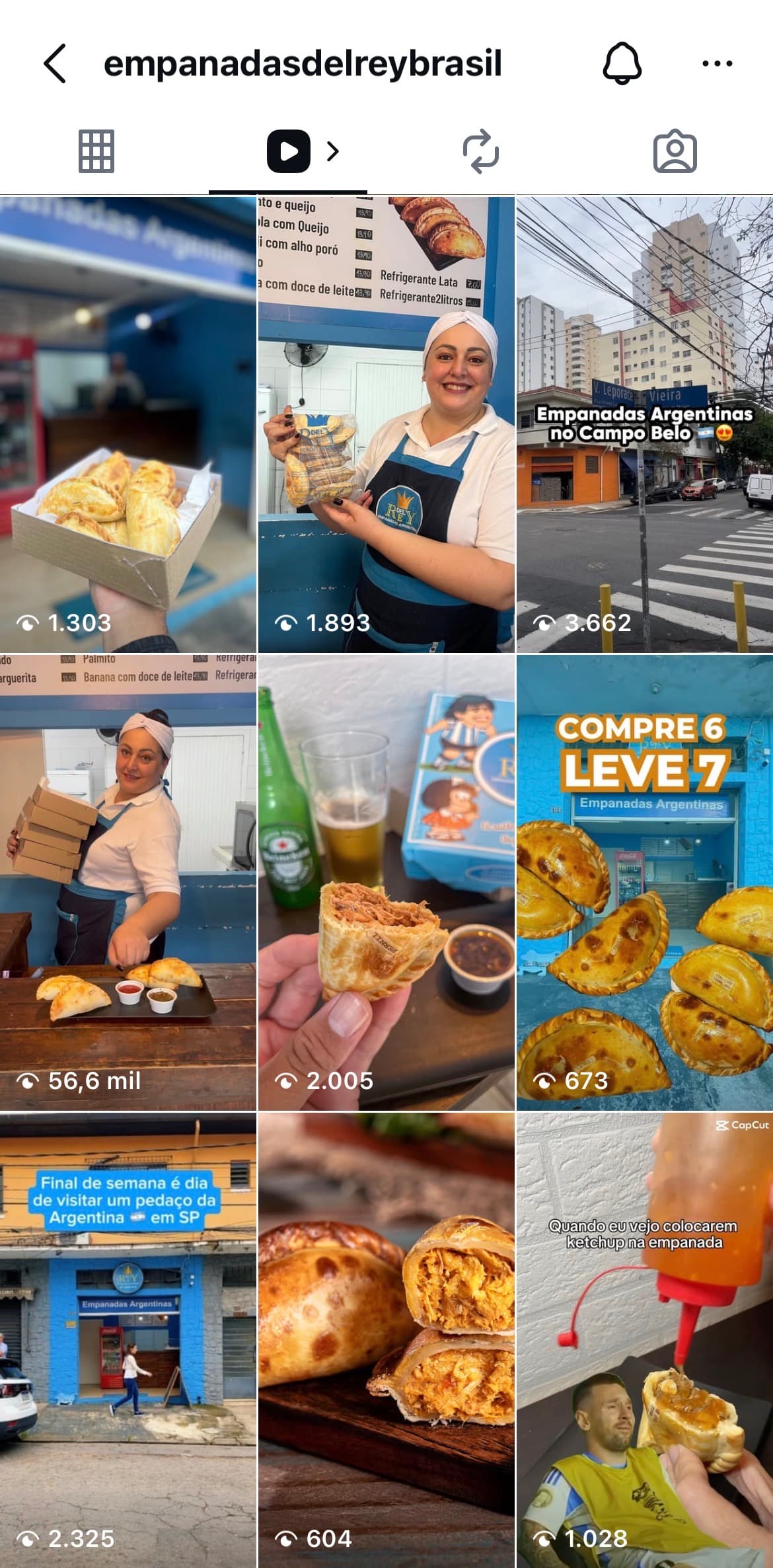Conteúdo real